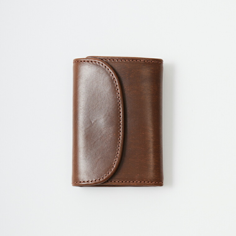 BEORMA LEATHER COMPANY (ベオーマレザーカンパニー) VINTAGE BRIDLE LEATHER 3 FOLD KEY CASE - CONKER_NATURAL ヴィンテージブライドルレザー キーケース｜Explorer