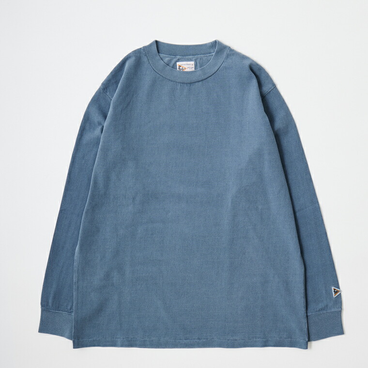 FELCO (フェルコ) L/S HI CREW T 7oz 16SINGLE RUFFY JERSEY - PG NAVY ロンT メンズ｜Explorer
