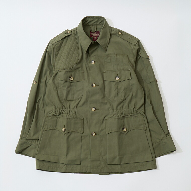 WILLIS & GEIGER (ウィリスアンドガイガー) THE HEMINGWAY BUSH JACKET - PEWTER ヘミングウェイ ブッシュジャケット|Explorer