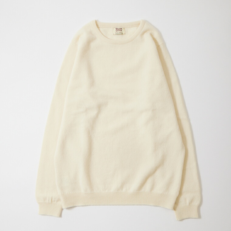 楽天市場】WILLIAM LOCKIE (ウィリアム ロッキー) LAMBSWOOL CREW NECK
