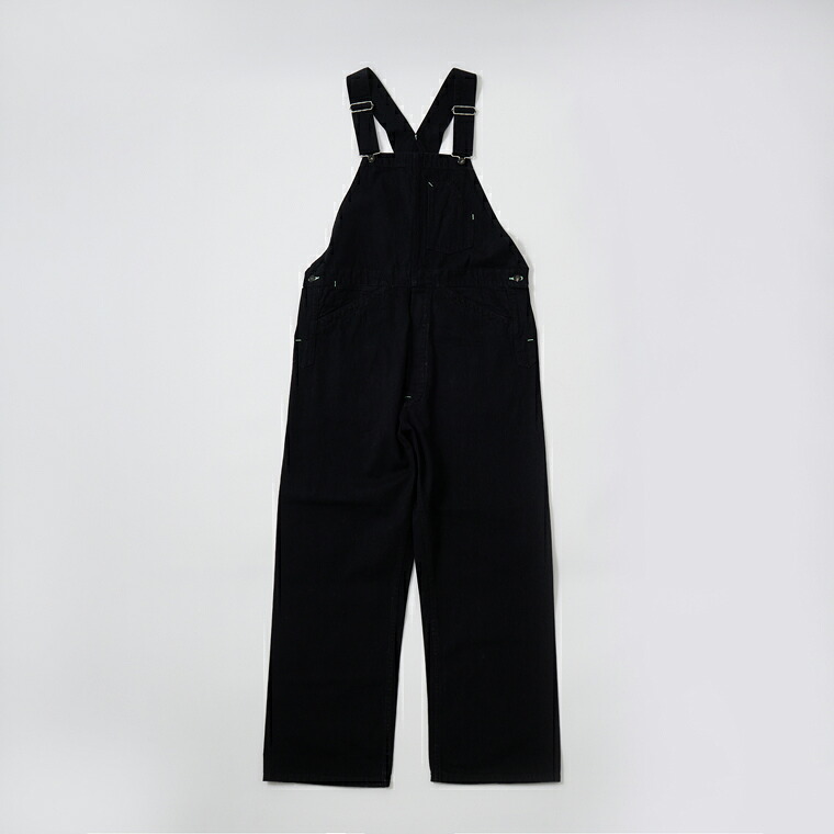 POST OVERALLS (ポストオーバーオールズ) NO.1 OVERALLS FLAT TWILL - CHARCOAL オーバーオール メンズ&rsquo;｜Explorer