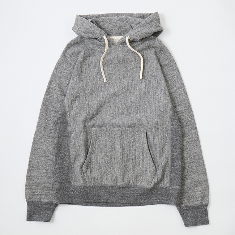 FELCO (フェルコ)  12薬局衡オンス TERRY INVERSE WEAVE PULLOVER PARKA - CHARCOAL HEATHER パーカー メンズ’’