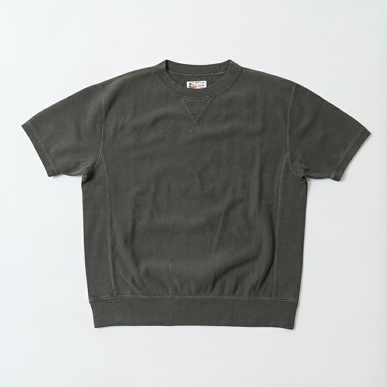 FELCO (フェルコ)  10薬局衡オンス LT WEIGHT FRENCH TERRY S/S INVERSE WEAVE SWEAT CLASSIC FIT - PGR BLACK 半袖 汗水 メンズ’