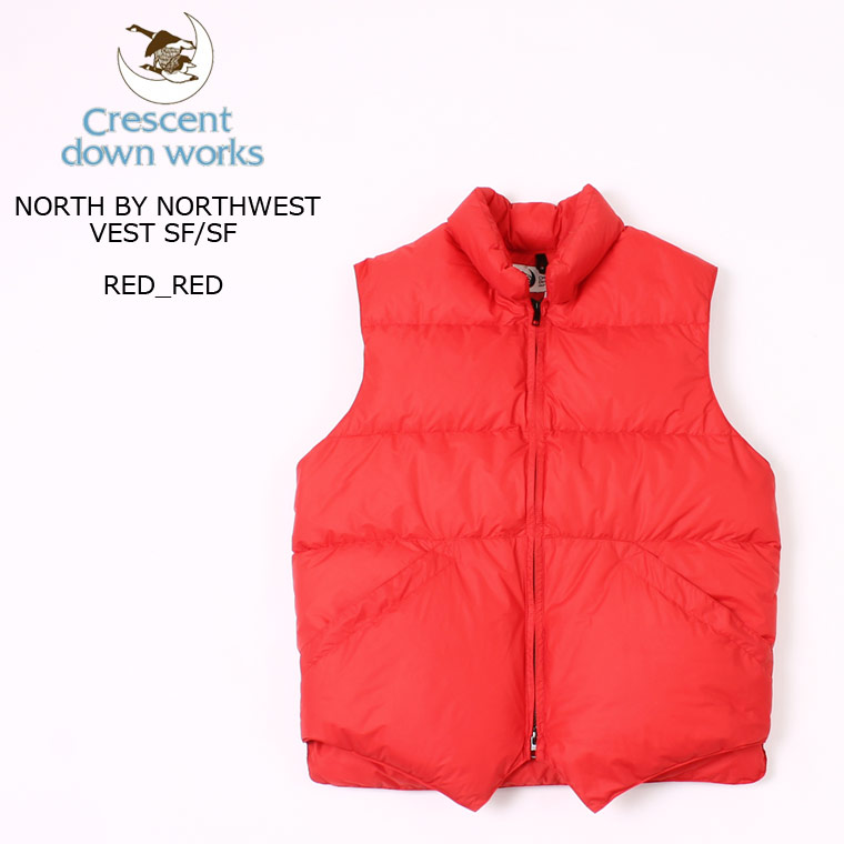 楽天市場】CRESCENT DOWN WORKS (クレセントダウンワークス) NORTH BY NORTHWEST VEST SF_SF -  NAVY_NAVY : Explorer