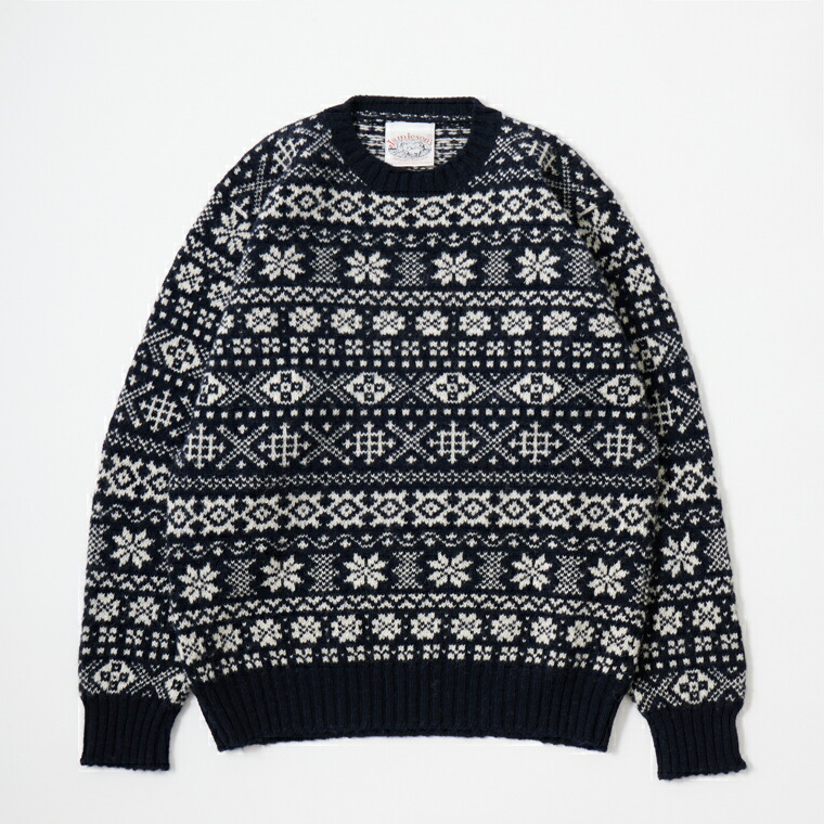 楽天市場】JAMIESON'S (ジャミーソンズ) CREW CARDIGAN WITH