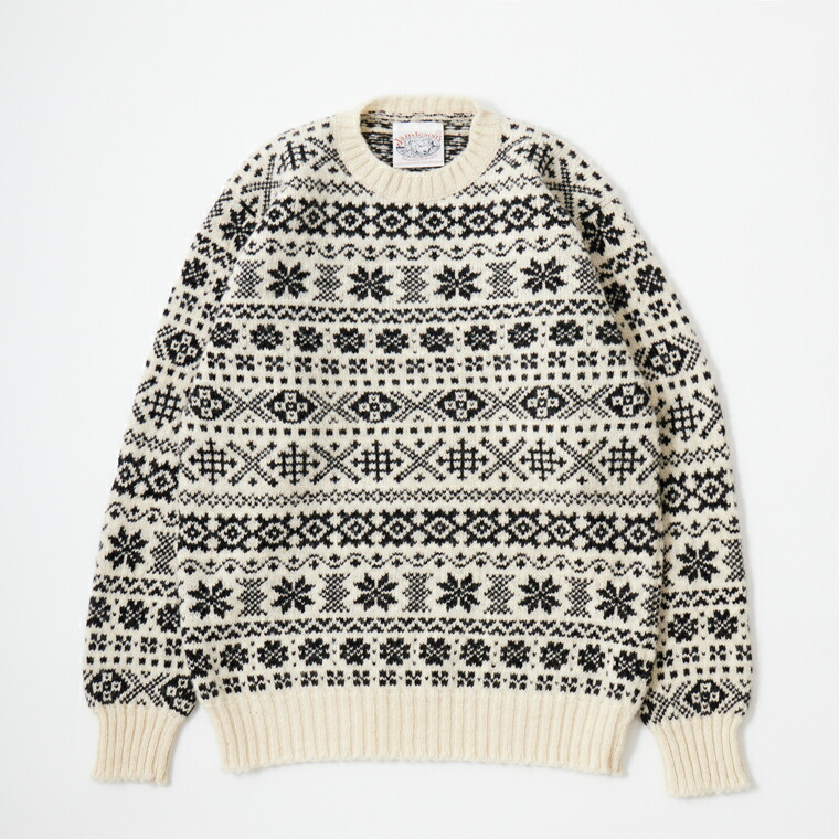 楽天市場】JAMIESON'S (ジャミーソンズ) CREW CARDIGAN WITH