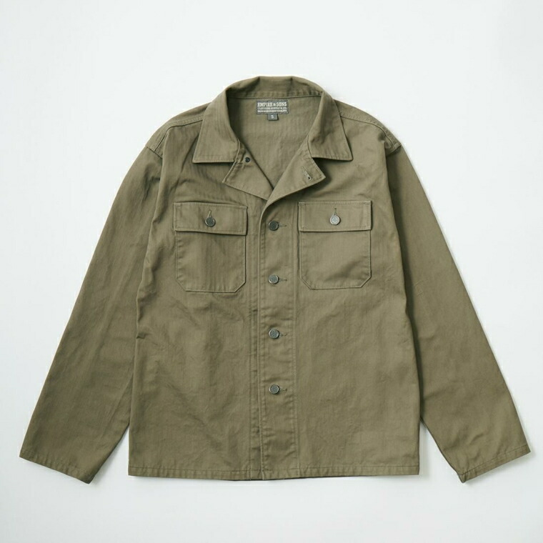 ポストオーバーオールズ BDU-R2 フィールドジャケット 25SS シャツ F POST OVERALLS / ポストオーバーオールズ]BDU-R2 フィールド