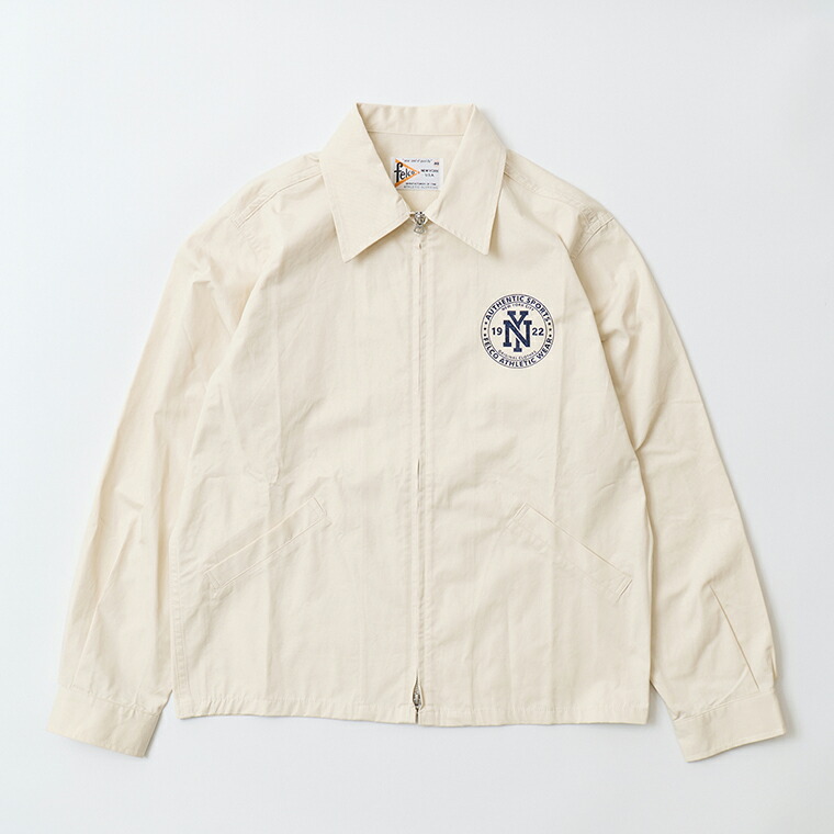 FELCO (フェルコ)  GROUND KEEPER JACKET W/PRINT - NATURAL 綿織物 グランドキーパージャケット メンズ