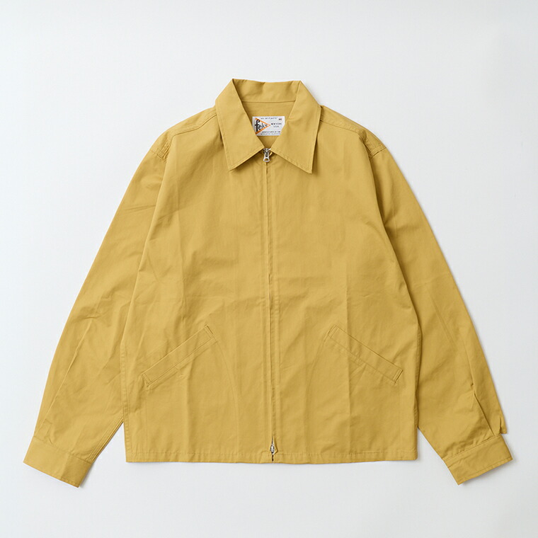 FELCO (フェルコ)  GROUND KEEPER JACKET - MUSTARD 綿織物 グランドキーパージャケット メンズ