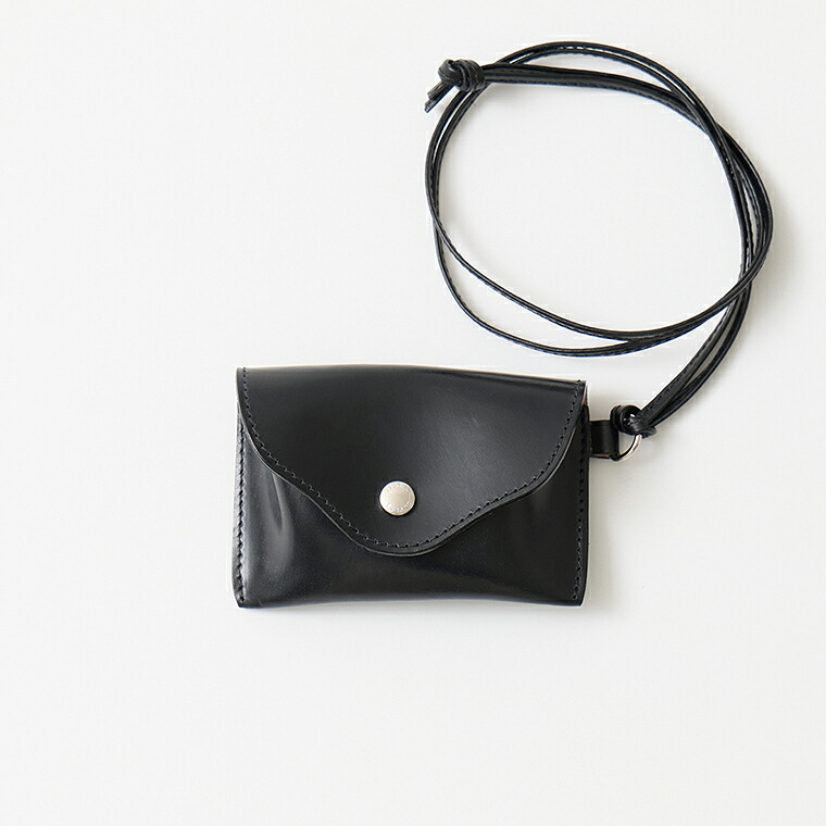 BEORMA LEATHER COMPANY (ベオーマレザーカンパニー) BRIDLE LEATHER AIR PODS CASE - BLACK ブライドルレザー エアポッドケース｜Explorer
