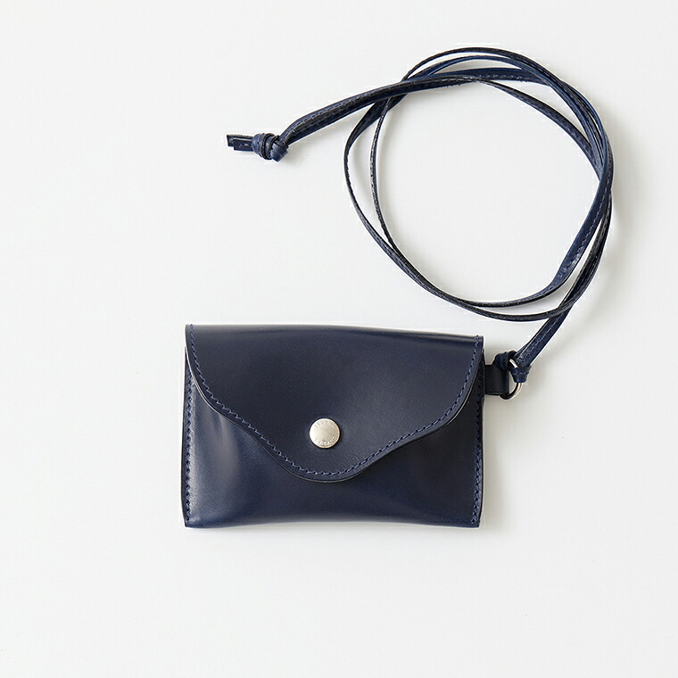 BEORMA LEATHER COMPANY (ベオーマレザーカンパニー) BRIDLE LEATHER AIR PODS CASE - NAVY ブライドルレザー エアポッドケース|Explorer