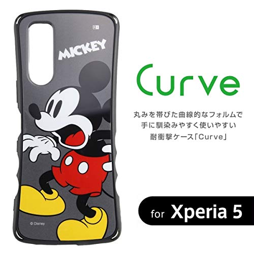 Xperia 5 ケース ディズニー 耐衝撃 グリップ おしゃれ Curve かわいい ミニー 代引き不可