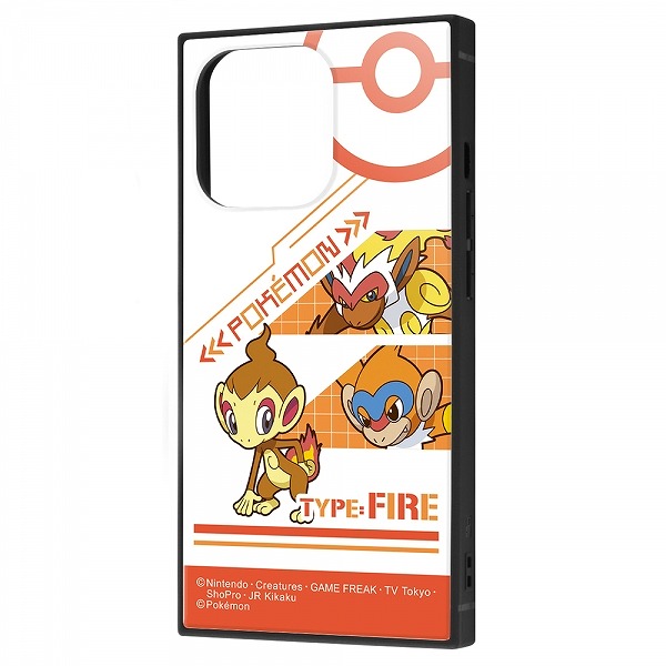 Iphone 13 Pro ポケットモンスター 耐衝撃ハイブリッドケースkaku ヒコザル 返品送料無料
