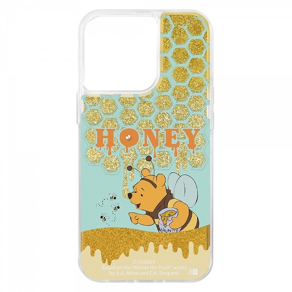 iPhone 13 Pro ディズニー ラメグリッターケース HONEY WEB限定