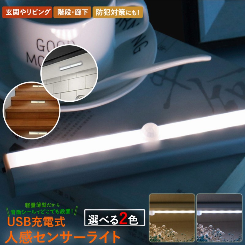 ◇新品◇人感センサーLEDライト◇ピンク\u0026ライトブルー ☆2点セット☆