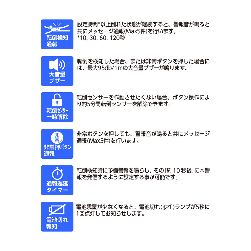 楽天市場 Exh Bttk1 Meマモーレ ブルートゥース式転倒検知送信機 ガラケー対応 Exsight エクサイト エクサイト セキュリティ