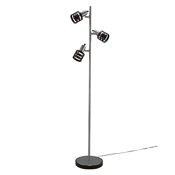 屋内照明 フロアスタンド TF-YN30BW フロアスタンド 木枠 3灯 E17【電球別売】 OHM（オーム電機）