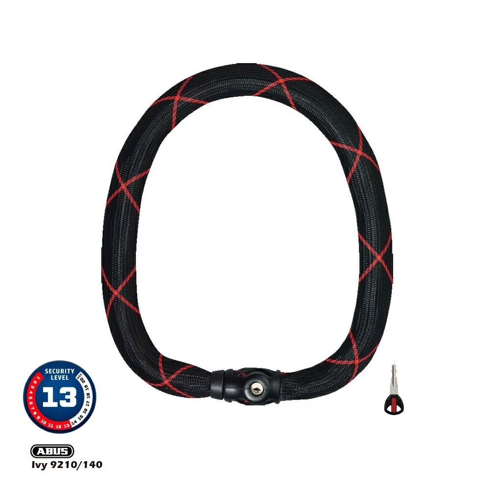 バイク用防犯 チェーンロック・ワイヤーロック Steel-O-Chain Ivy 9210/140_ABUS（アバス）