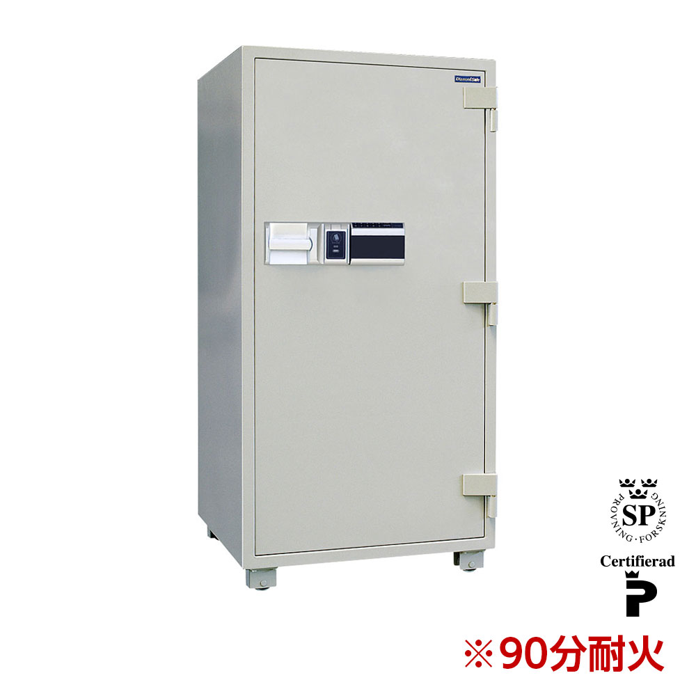 RCS150 ダイヤセーフ 業務用金庫 カード認証タイプ ９０分耐火 420kg 331L 強化型金庫