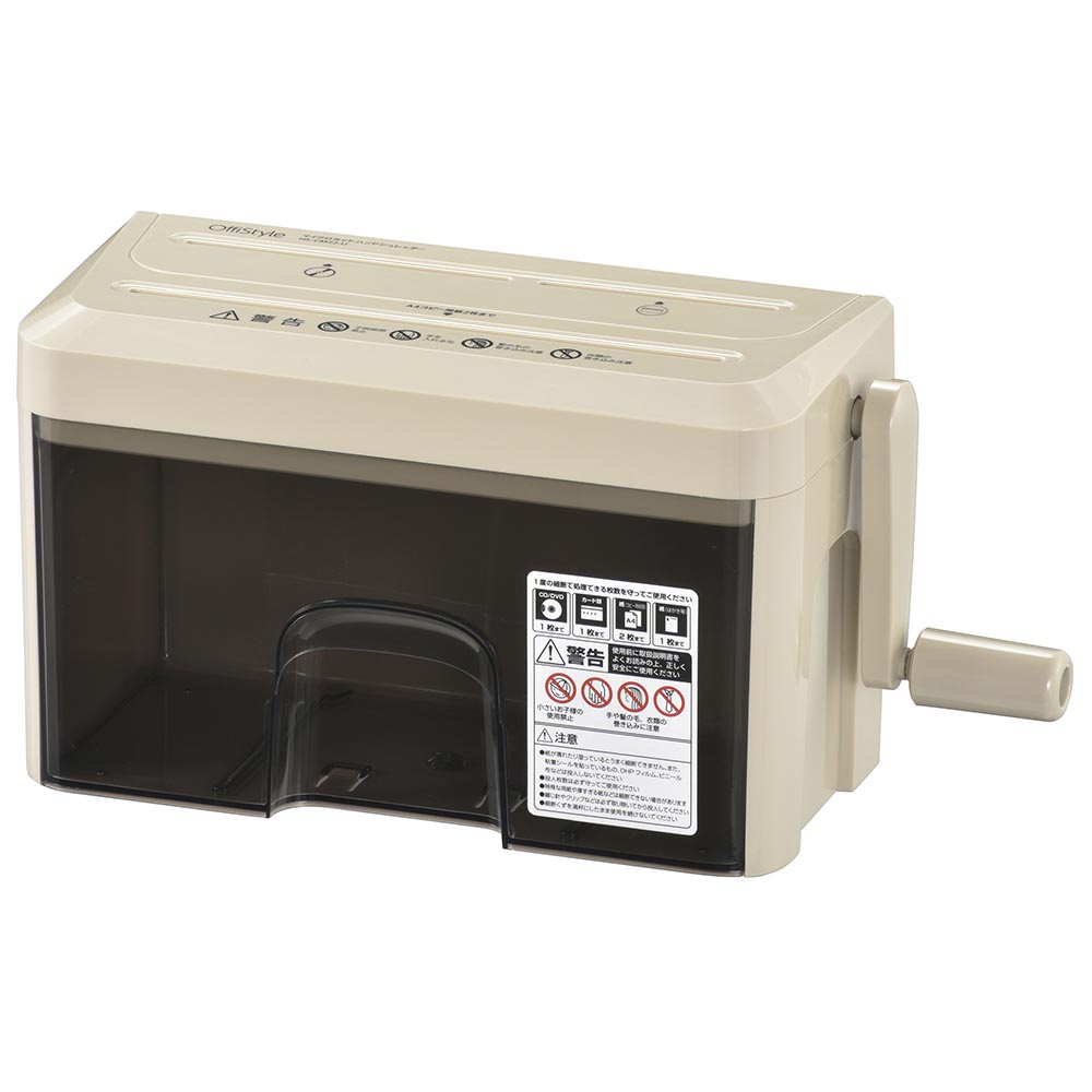 楽天市場】手動シュレッダー はさみシュレッダー SHR-004 はさみ