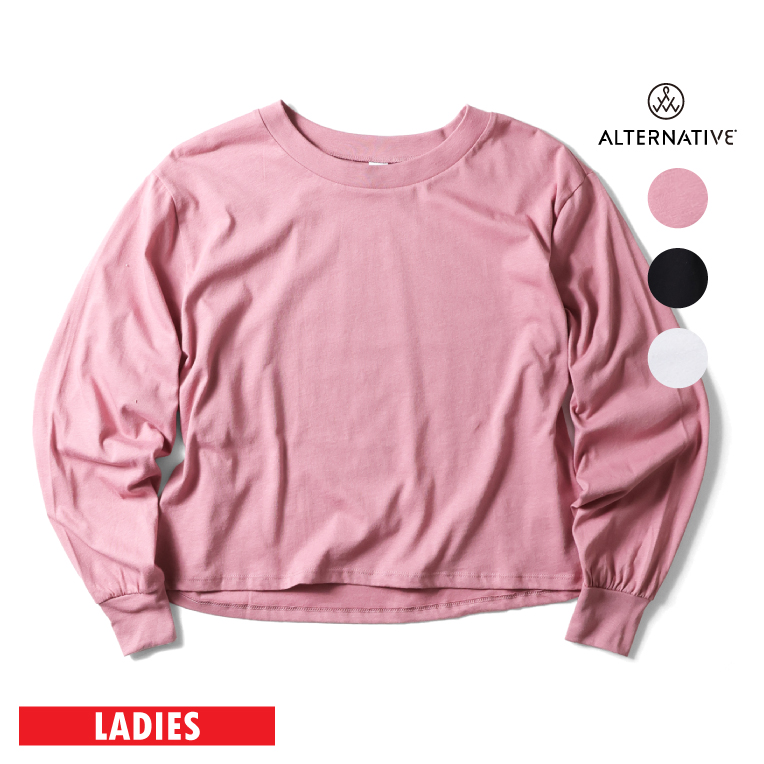 Alternative オルタナティブ Pefect Cap Sleeve Crew パーフェクトキャップスリーブクルー 12382PJ/12382PN オーガニックコットンシャツ レディース〔TB〕 楽天市場】【S】Alternative オルタナティブ Pefect Cap Sleeve