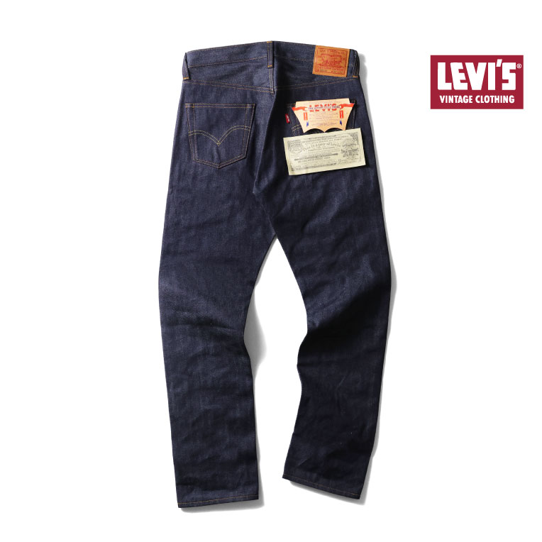 LEVI'S VINTAGE CLOTHING / リーバイス ヴィンテージ クロージング LVC1947RIGID LEVI'S &times; TOM SACHS 1947 501XX / リーバイス &times; トム・サックス 1947 501XX -全1色- メンズ ジーパン リジッド 国内未発売 日本製 赤耳 カイハラデニム レングス32 [LVC1947RIGID]｜IMPORT SHOP Extra Exceed
