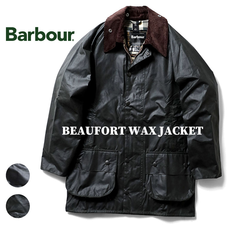 楽天市場】BARBOUR バブアー MWX0017BK91 BEAUFORT Black ビュー