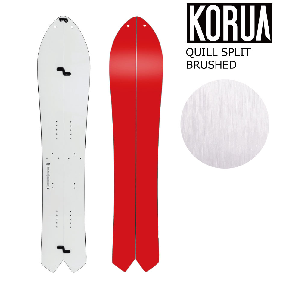 予約商品 26-27 コルア スノーボード キウィル スプリット KORUA Shapes QUILL SPLIT 予約商品 特典 エレベーター スプリット フロートキャンバー 27Snow