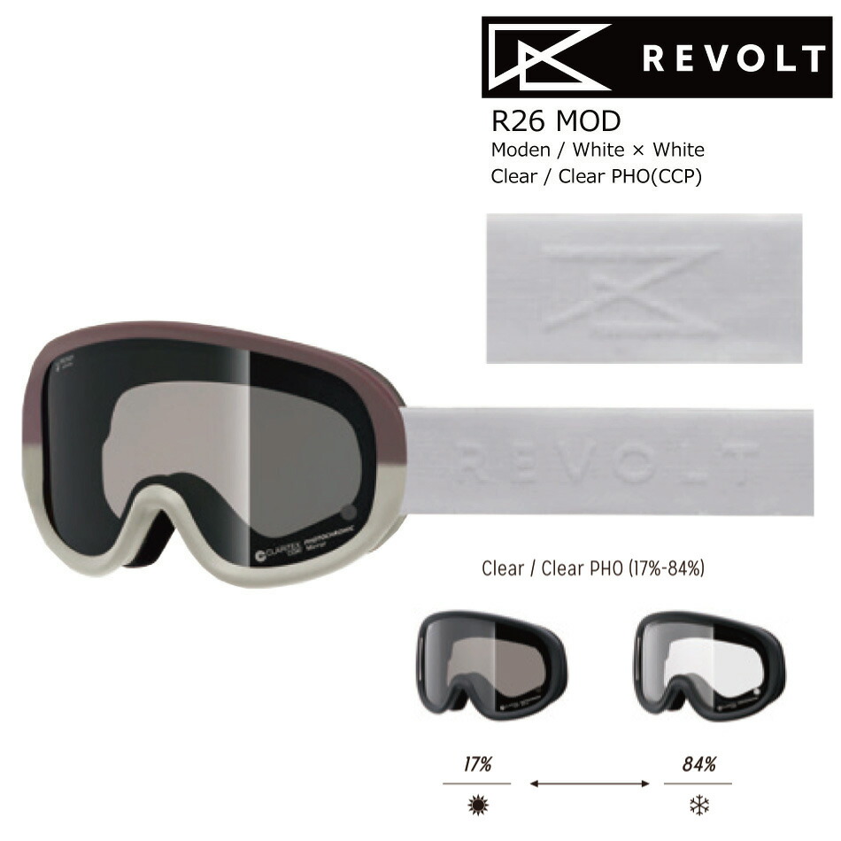 楽天市場】特典付き 25-26 REVOLT リボルト ゴーグル SUPER