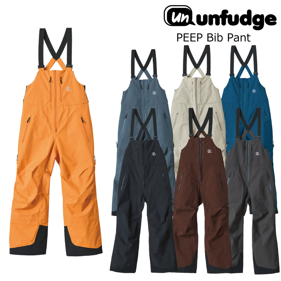 楽天市場】24-25☆UNFUDGE OUTWEAR【アンファッジ】GENTLE BIB PANTS