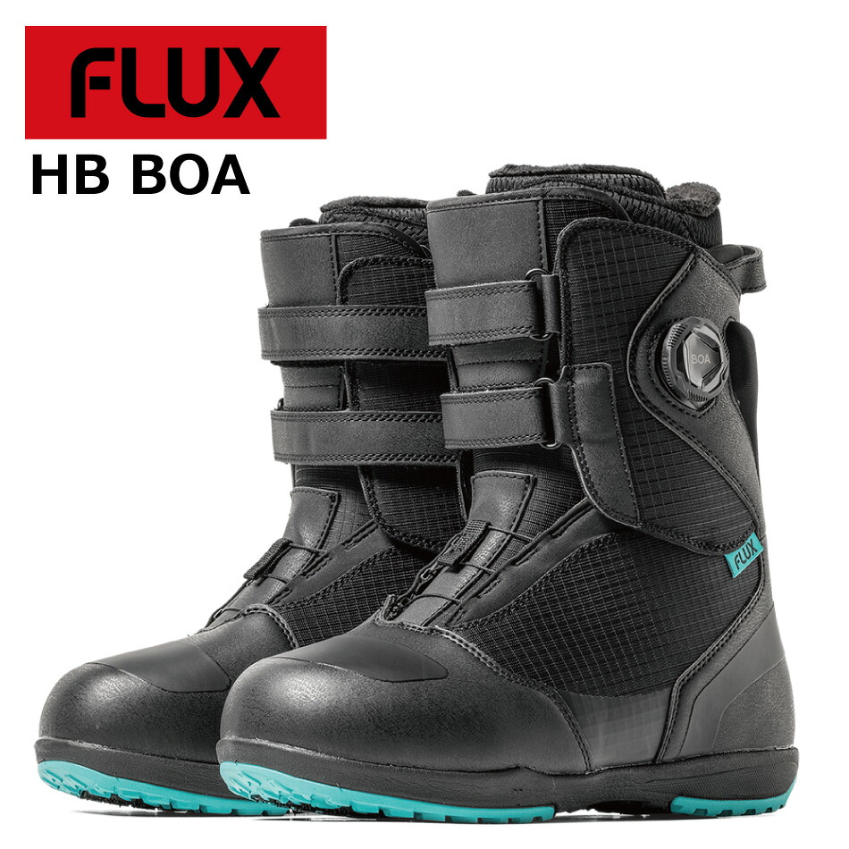 予約商品 26-27 フラックス ボードブーツ エイチビーボア FLUX Boots HB BOA Black ブラック グラトリ パーク ジブトリック ベルクロ ボア｜ＥＸＴＲＥＭＥ　店