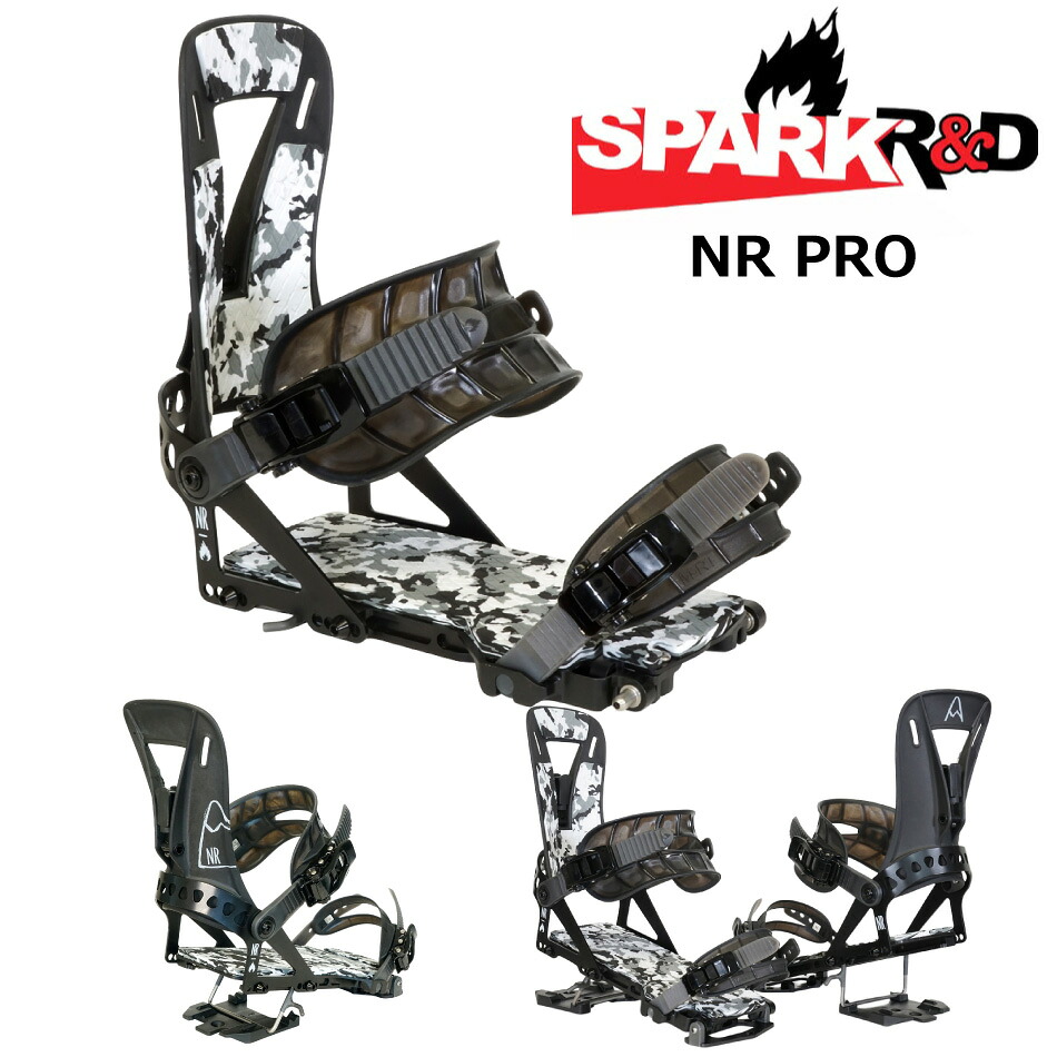 予約商品 26-27 スパーク アールアンドディー エヌアール プロ ブラック スプリット ビンディング SPARK R&D NR PRO Black バックカントリー スプリット