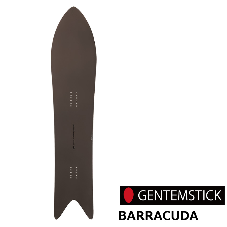 予約商品 中古 2024-2025 GENTEMSTICK MID FISH 152cm スノーボード
