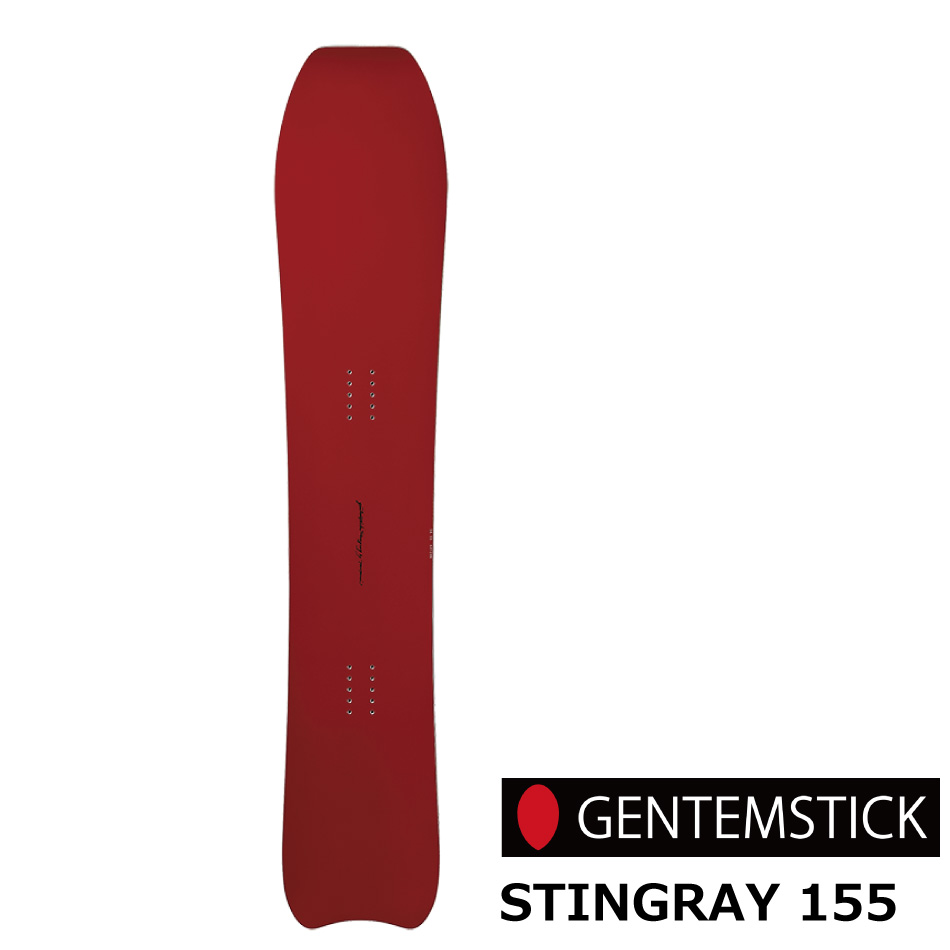 予約商品 26-27 ゲンテンスティック スティングレイ 155 国産 GENTEMSTICK STINGRAY 155 ショートキャンバー メンズ パウダー ボード 板