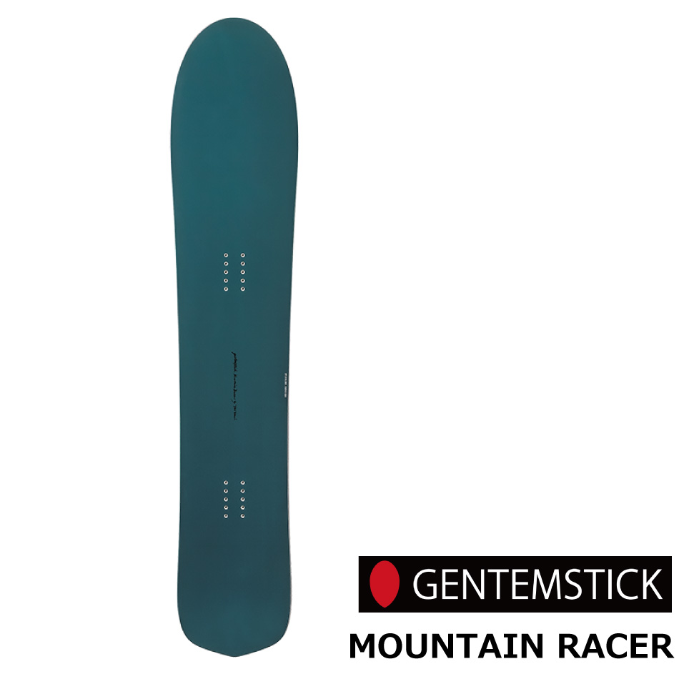 予約商品 26-27 ゲンテンスティック マウンテンレーサー 150.7 GENTEMSTICK MOUNTAIN RACER フラットキャンバー メンズ パウダーボード スノーボード 板