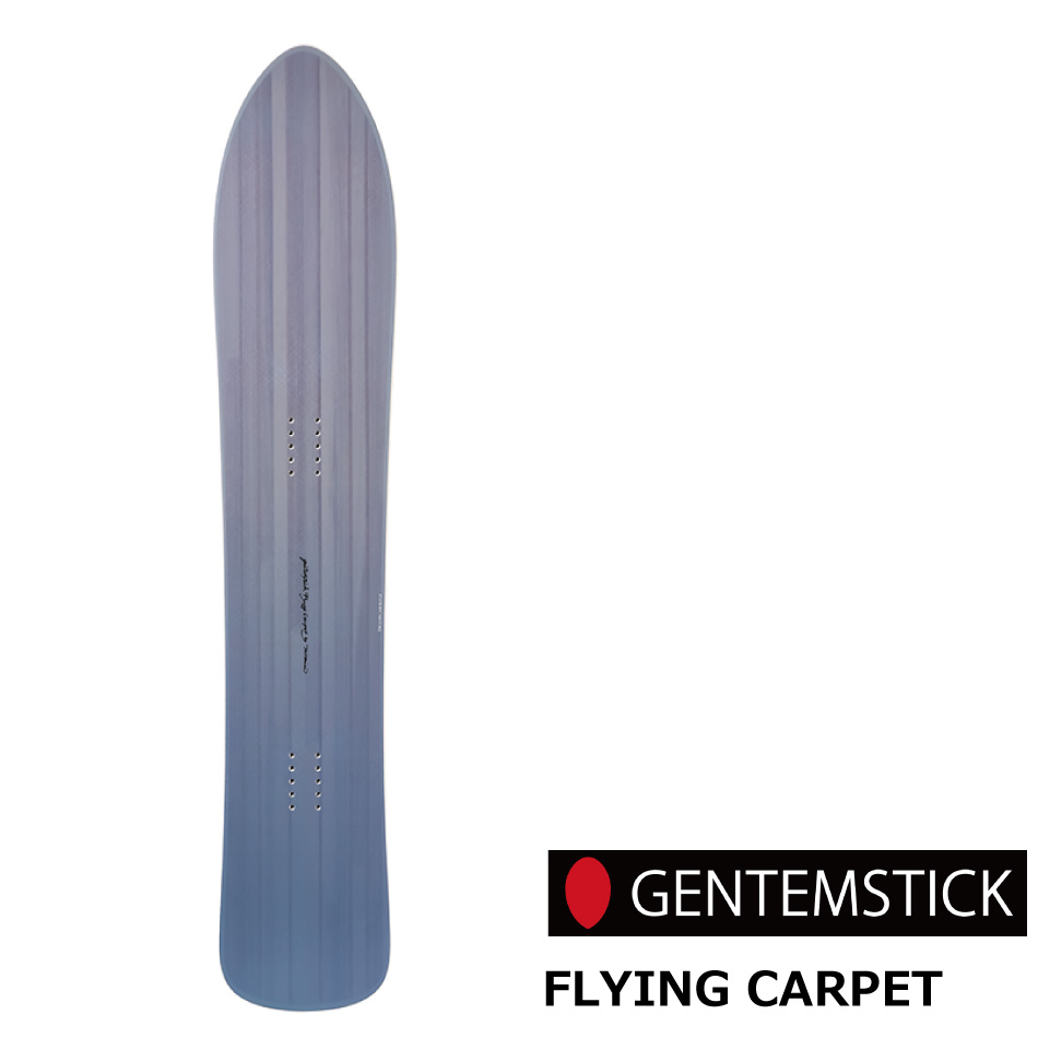 予約商品 26-27 ゲンテンスティック フライング カーペット 146 GENTEMSTICK FLYING CARPET WOMEN フラットキャンバー パウダー スノー 板