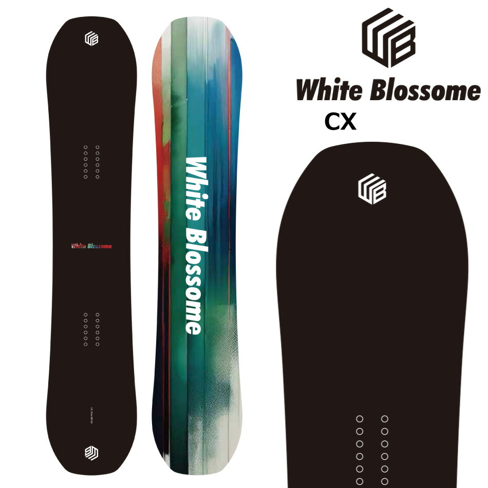 予約商品 26-27 ホワイトブロッサム スノーボード シーエックス WHITE BLOSSOM CX パウダー フリーライド カービング