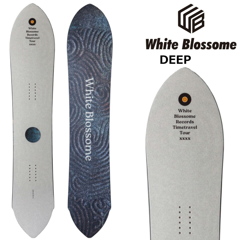 予約商品 26-27 ホワイトブロッサム スノーボード ディープ WHITE BLOSSOM DEEP パウダー フリーライド カービング|EXTREME 店