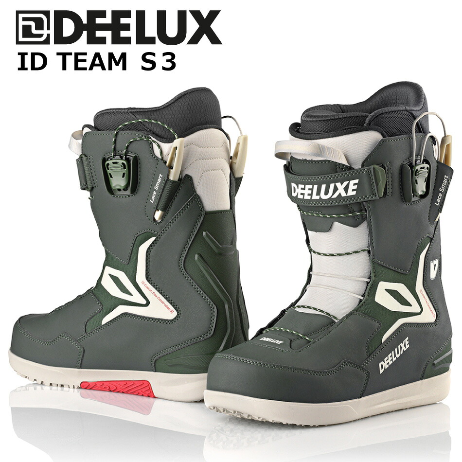 予約商品 26-27 ディーラックス ボードブーツ アイディーチーム フォレスト S3 DEELUXE ID TEAM Forest ステージ3 サーモインナー 熱成形 27Snow｜ＥＸＴＲＥＭＥ　店