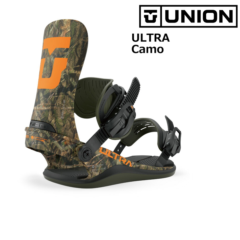 予約商品 26-27 ユニオン ビンディング ウルトラ カモ UNION MEN'S ULTRA Camo メンズ レディース スノーボード フリースタイル 27Snow