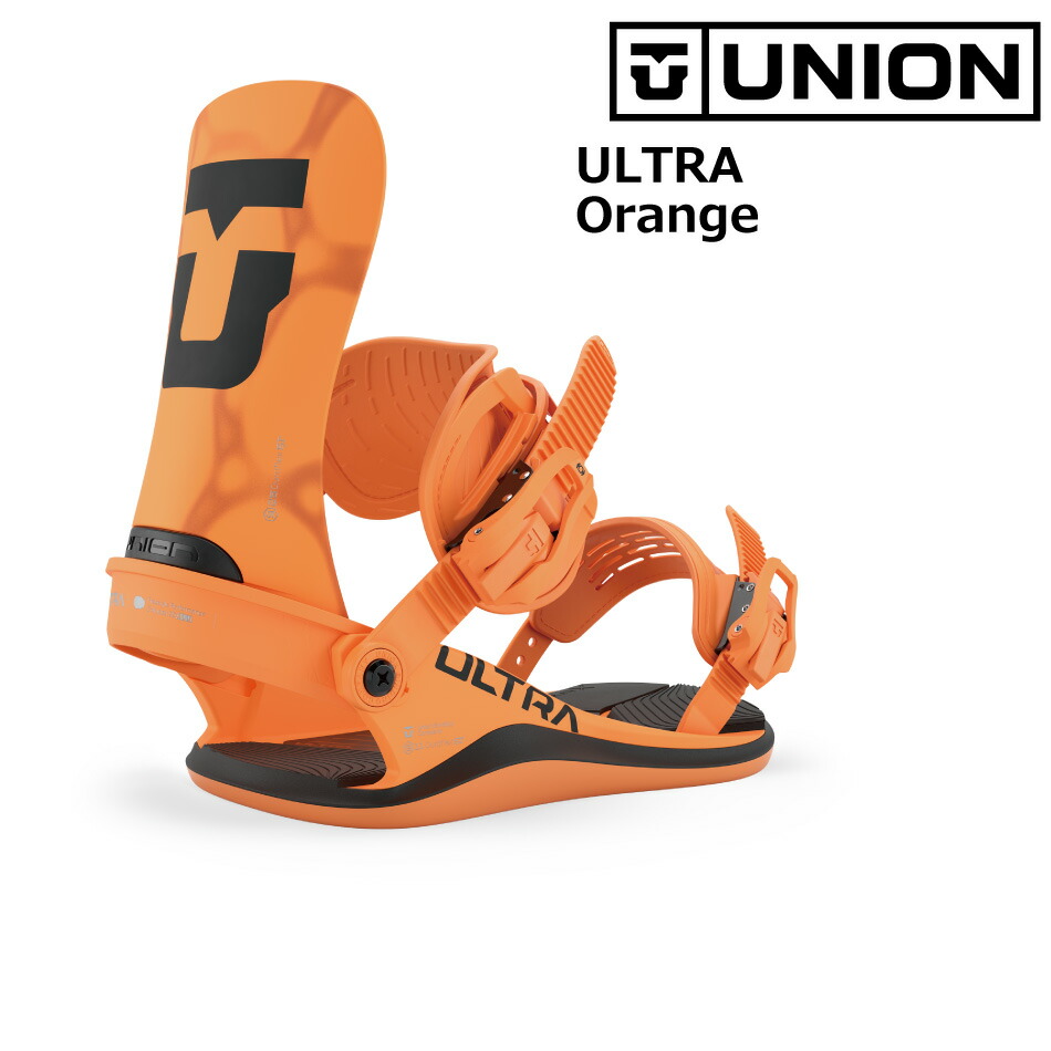予約商品 26-27 ユニオン ビンディング ウルトラ オレンジ UNION MEN'S ULTRA Orange メンズ レディース スノーボード フリースタイル 27Snow|EXTREME 店