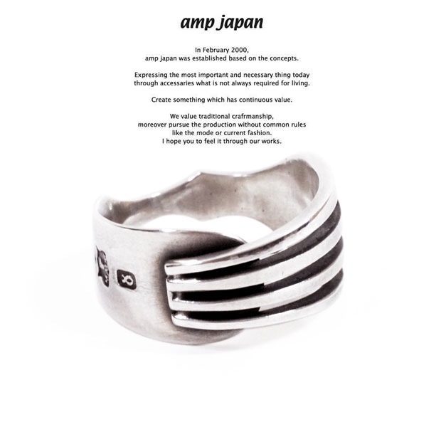 amp japan アンプジャパン 7ak-179 forkring S AMP JAPAN Silver シルバー フォーク リング メンズ レディース