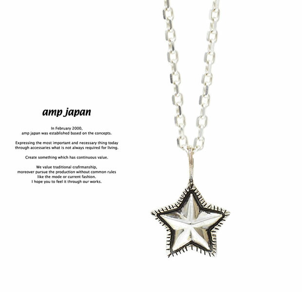 アンプジャパン amp japan 15AH-127 Hybrid Star Necklace AMP JAPAN スター ネックレス メンズ レディース