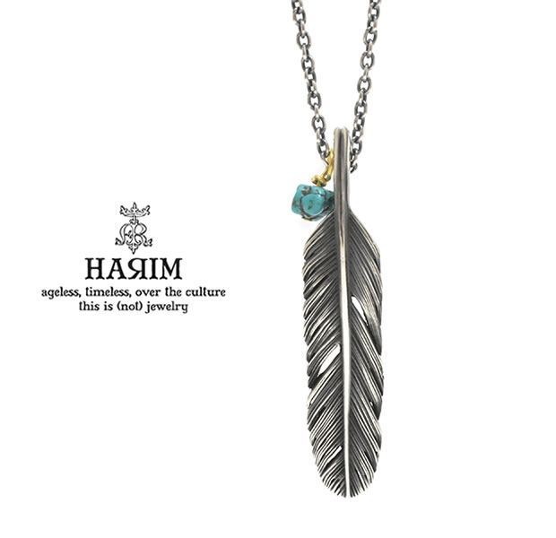 【B'z稲葉さん着用モデル】HARIM フェザーネックレス HARIM - 【B'z 稲葉さん着用】 【取り寄せ可】ハリム フェザー