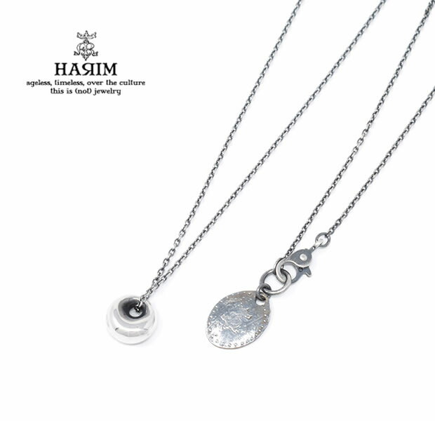 HARIM ハリム HRP128 METAL MOONS SV SMALL Silver シルバー シンプル ネックレス メンズ レディース