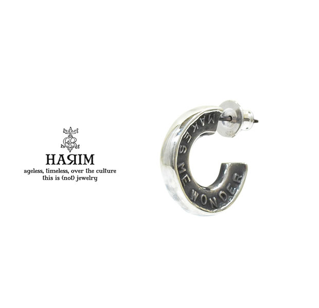 HARIM ハリム HRA051SV Stairway to Heaven Pierce Silver シルバー フープ シンプル ピアス レッド ツェッペリン メンズ レディース