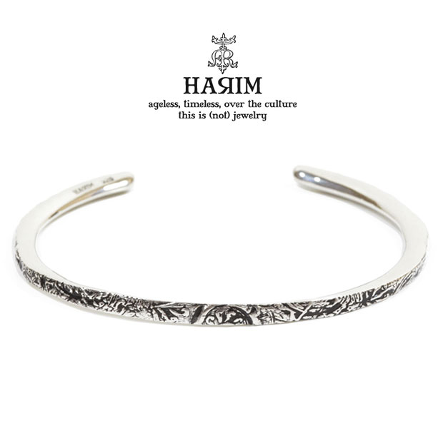 HARIM ハリム HRA040 bangle bangle アラベスク 唐草 シルバー バングル ブレスレット｜EXTREME