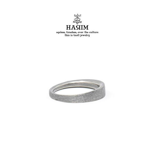 HARIM ハリム HRR043AR EDGE RING3 ARASHI Silver シルバー シンプル リング メンズ レディース
