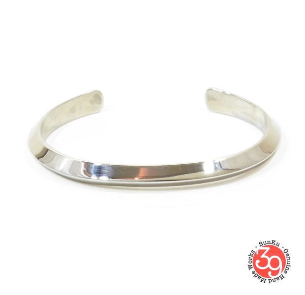 定価33000円  SunKu サンク トライアングル　バングル  ロンハーマン 39 (SunKu/サンク) Roller Press Bangle GOLD 10K/ ローラー