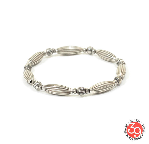 Sunku 39 SK-163 SILVER925 シルバービーズブレスレット サンク/ 39 SunKu / 39 |STAR BEADS BRACELET / スター ビーズ